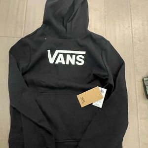 Va s black hoodie sz large 10/12 new